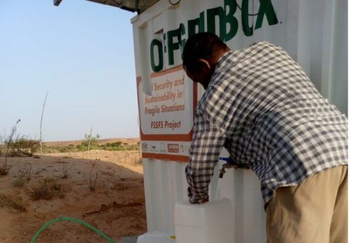 L’Off-Grid Box porta acqua pulita ed energia per affrontare la siccità in Somalia